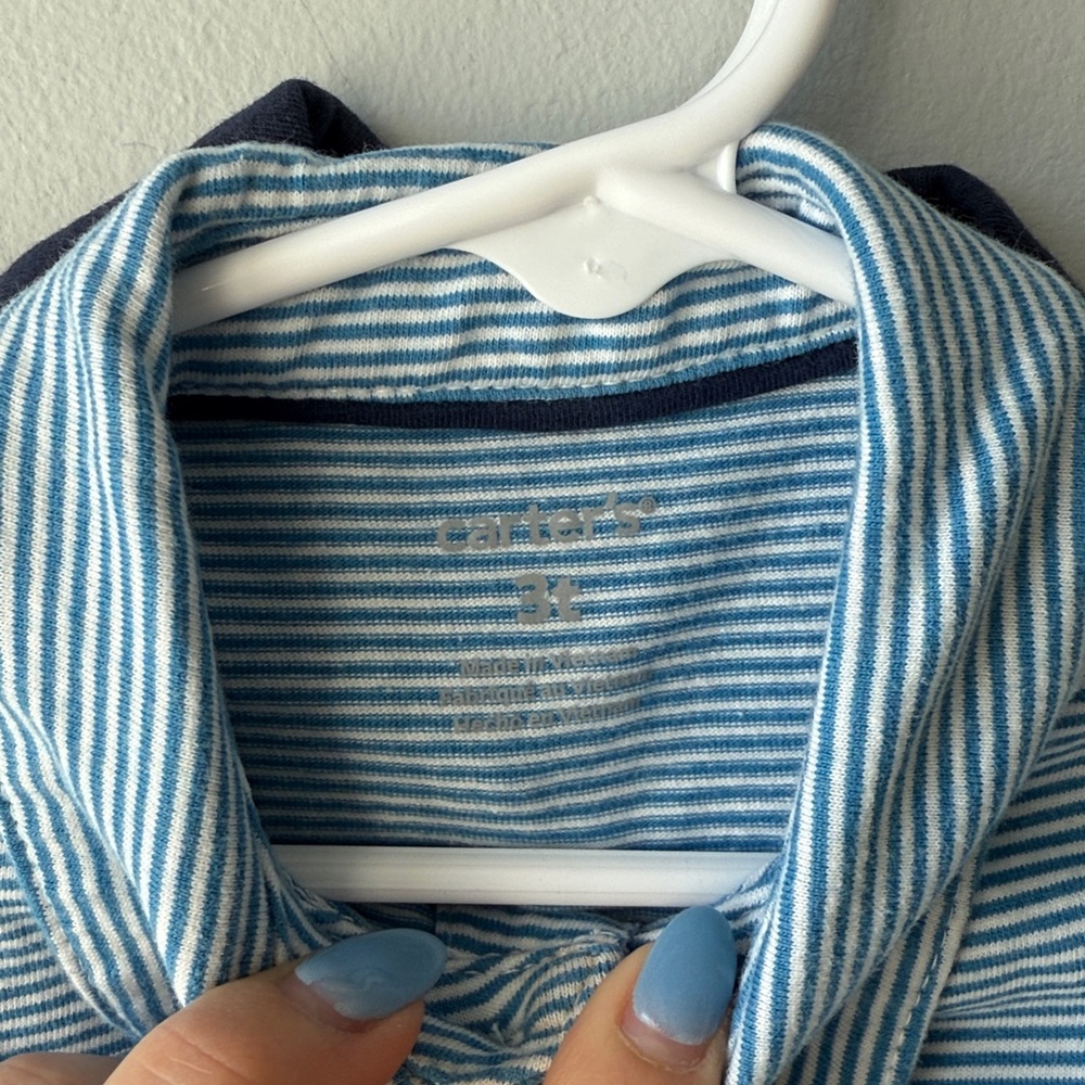 Carter’s and First Impressions‎ Boys Blue Polos - Picture 6 of 7